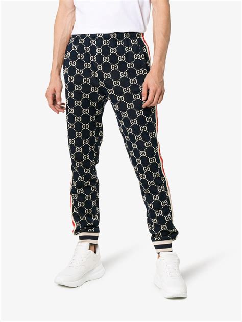 gg jacquard jogging pant replica